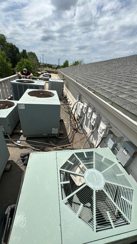 Expert commercial roofing services to protect and enhance your business. From repairs to new installations, our team ensures durable, high-quality roofing solutions tailored to your specific needs. Trust us to keep your property safe and looking its best. for Flex Roofing and Restoration in Oklahoma City, OK