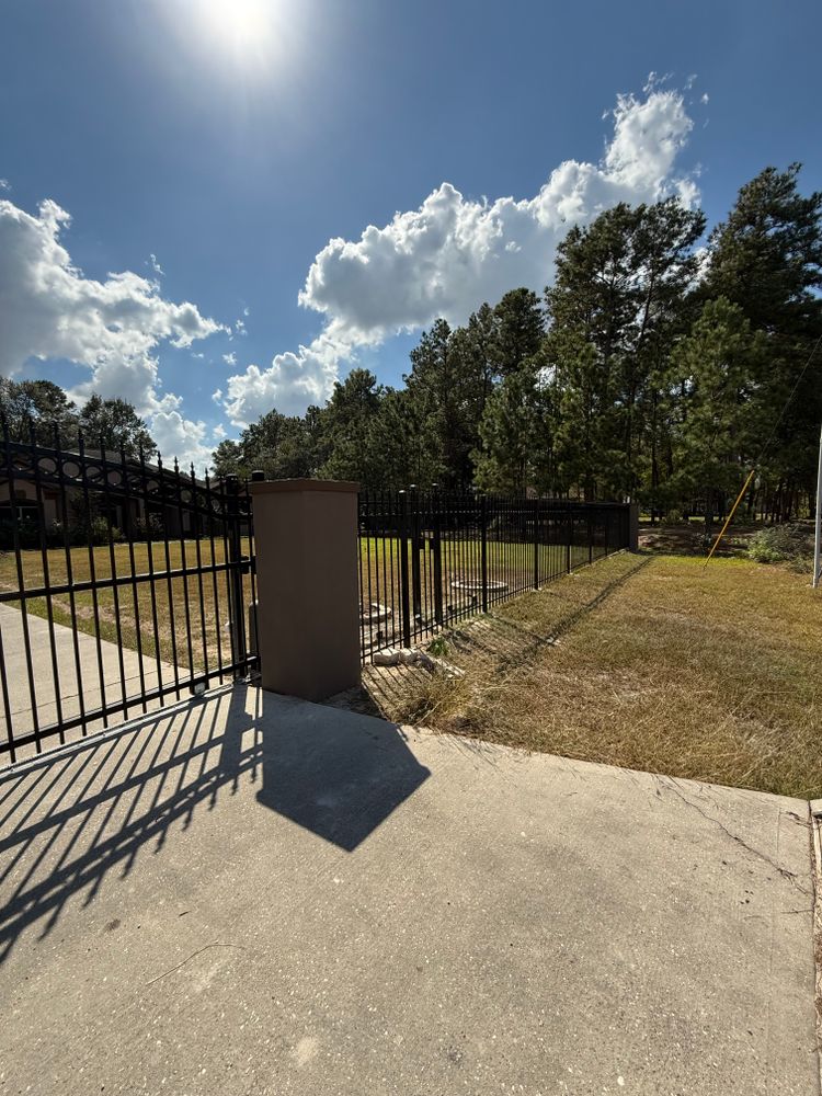 Ornamental Fence  for Silver Mines Landscape & Construction, LLC. in Houston, TX