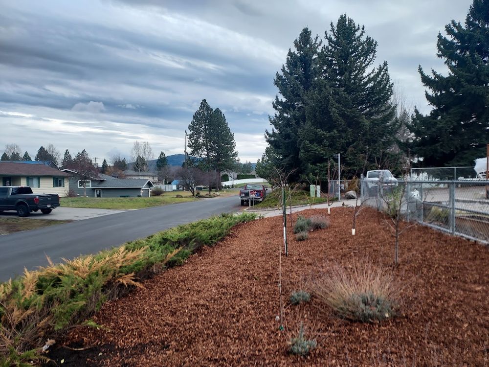 Enhance your garden's health and appeal with our professional mulch installation service, which conserves moisture, suppresses weeds, and enriches soil while providing a polished appearance for your landscaping. for Ida-Home Hardscapes in Coeur d'Alene, ID