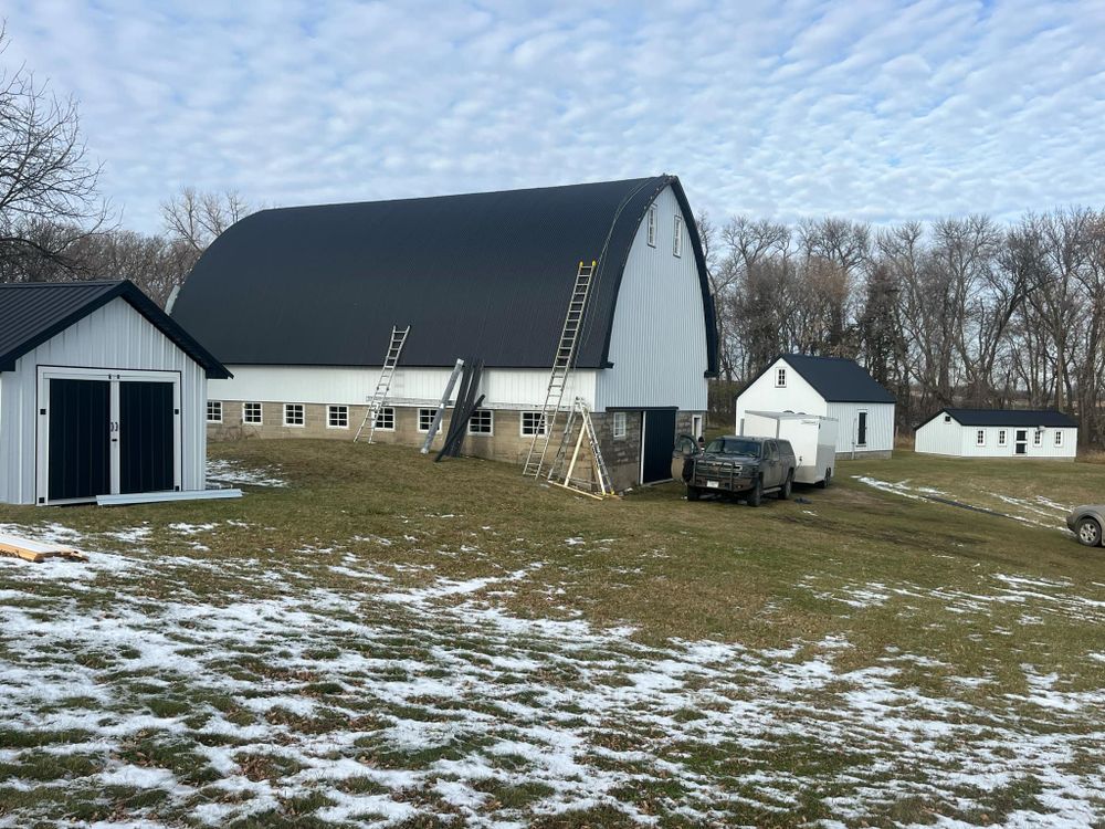 Enhance your home with our expert metal roofing services, offering top-quality installation and durability. Trust our skilled craftsmen to provide a sleek, energy-efficient solution that protects and elevates your home's appearance. for One Construction Inc in Raymond, MN