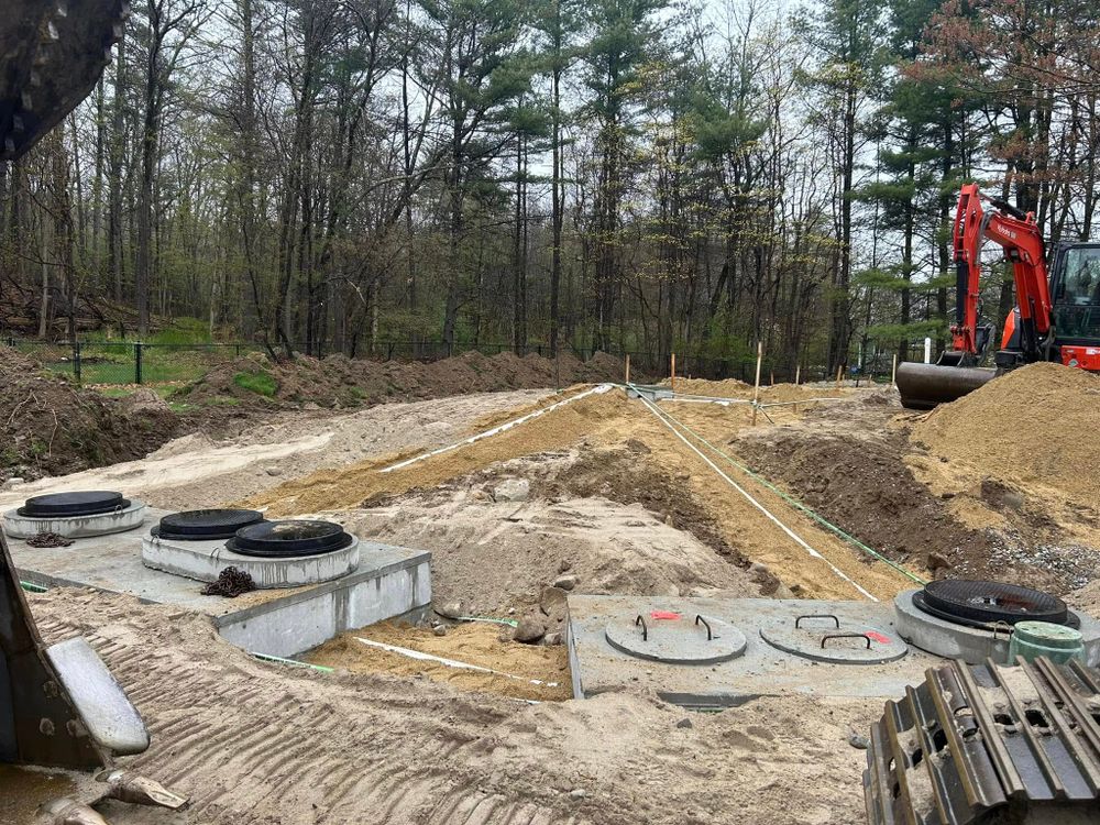 Excavating Company for CM Smith Trucking in Townsend, MA