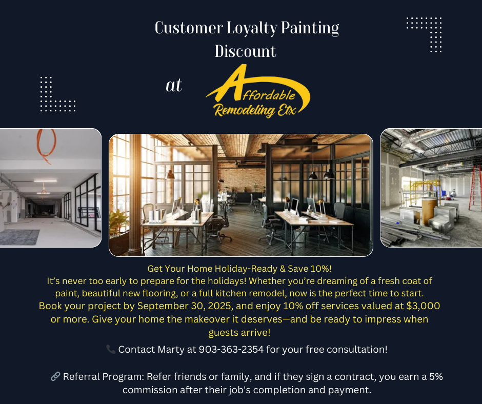 Affordable Remodeling ETX team in Tyler, TX - people or person
