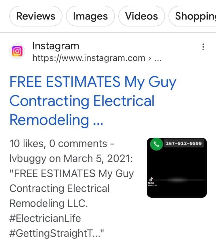 All Photos for My Guy Contracting/Electrical Remodeling LLC. in Philadelphia, PA