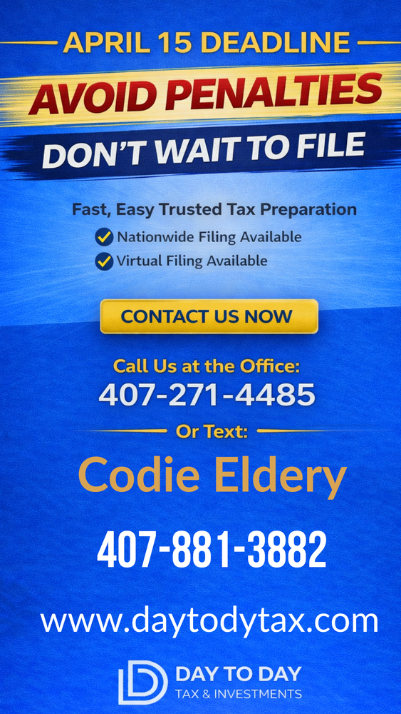 All Photos for Day To Day Tax & Investments in Orlando, FL