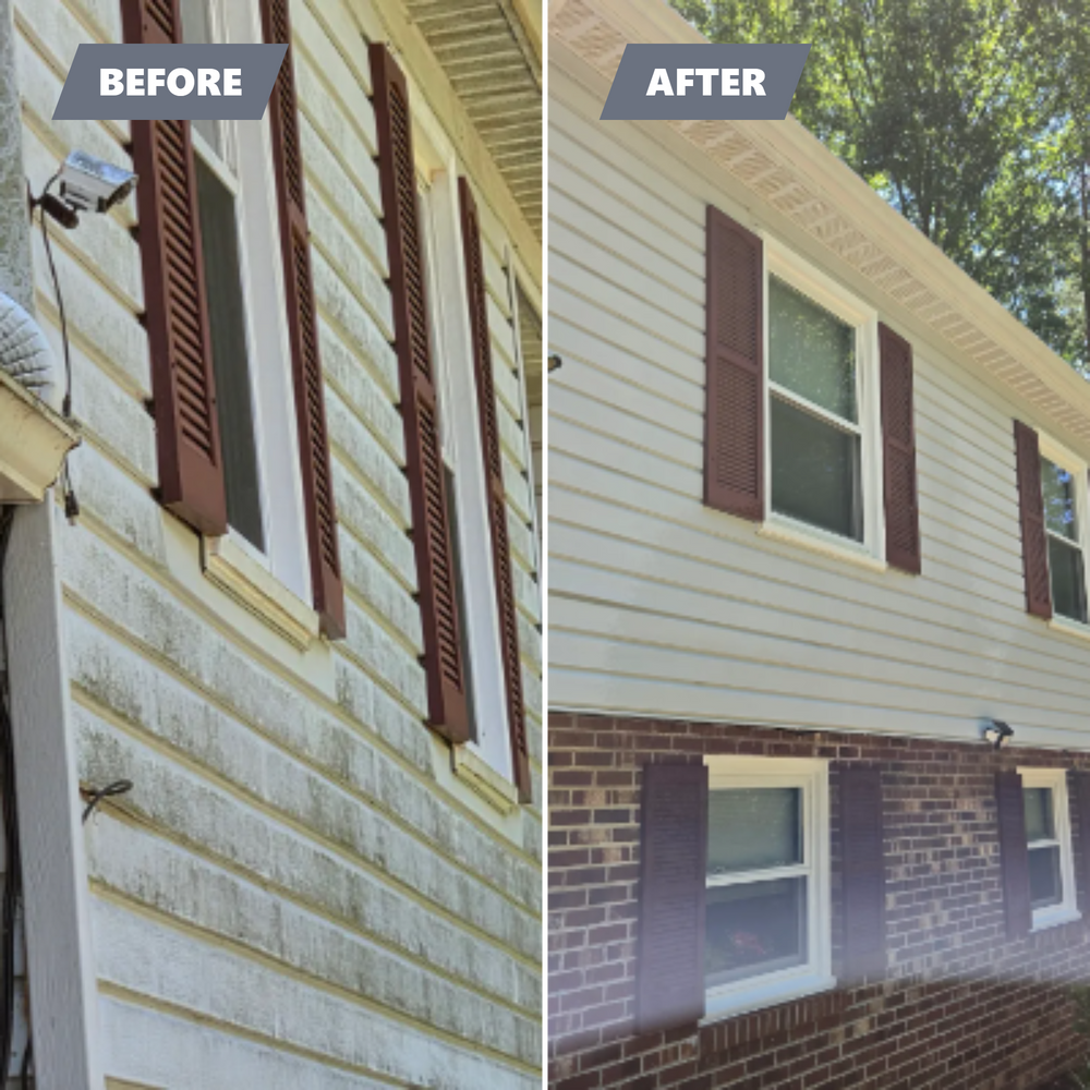 Before & Afters for Sharper Look Exteriors in Midland, VA