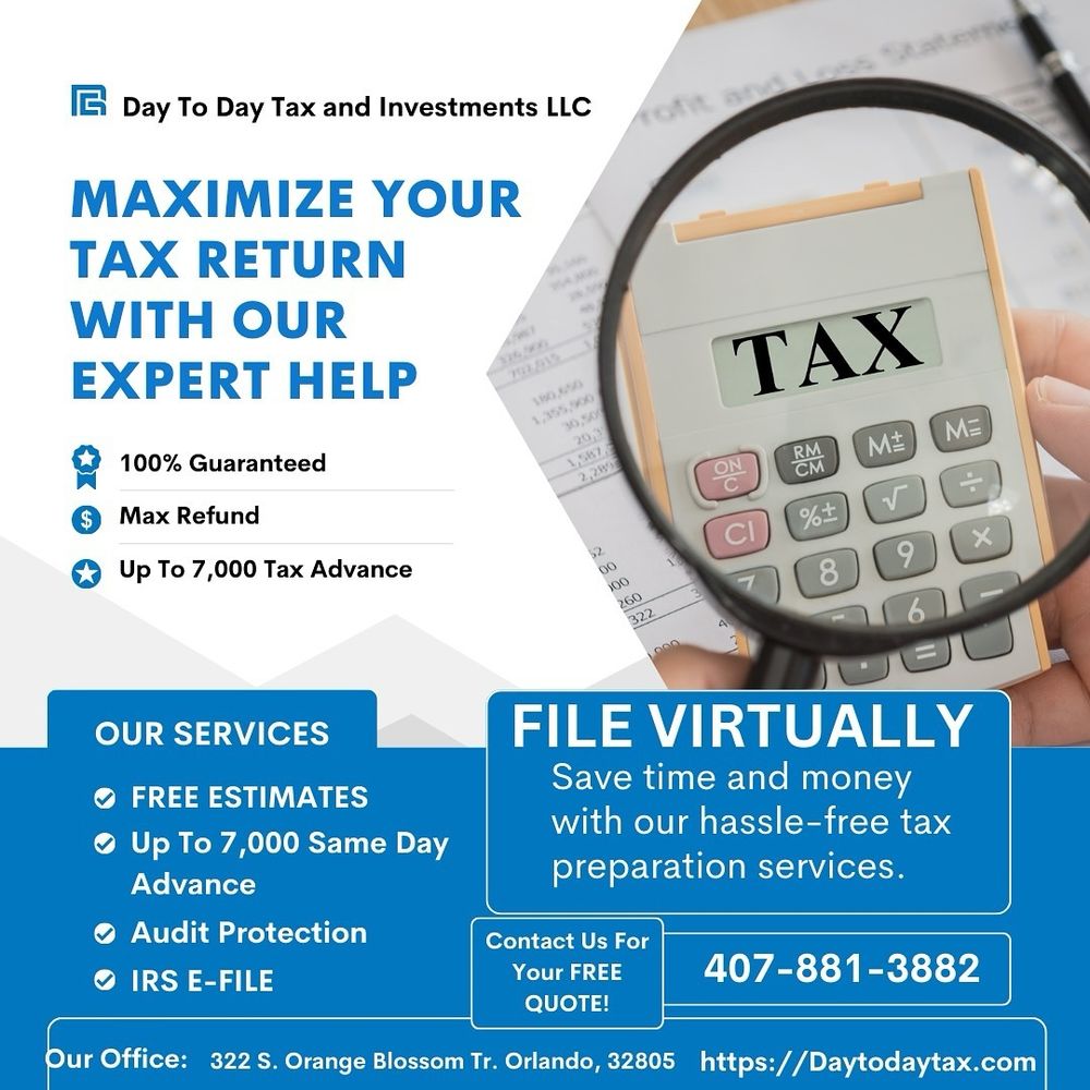 All Photos for Day To Day Tax & Investments in Orlando, FL
