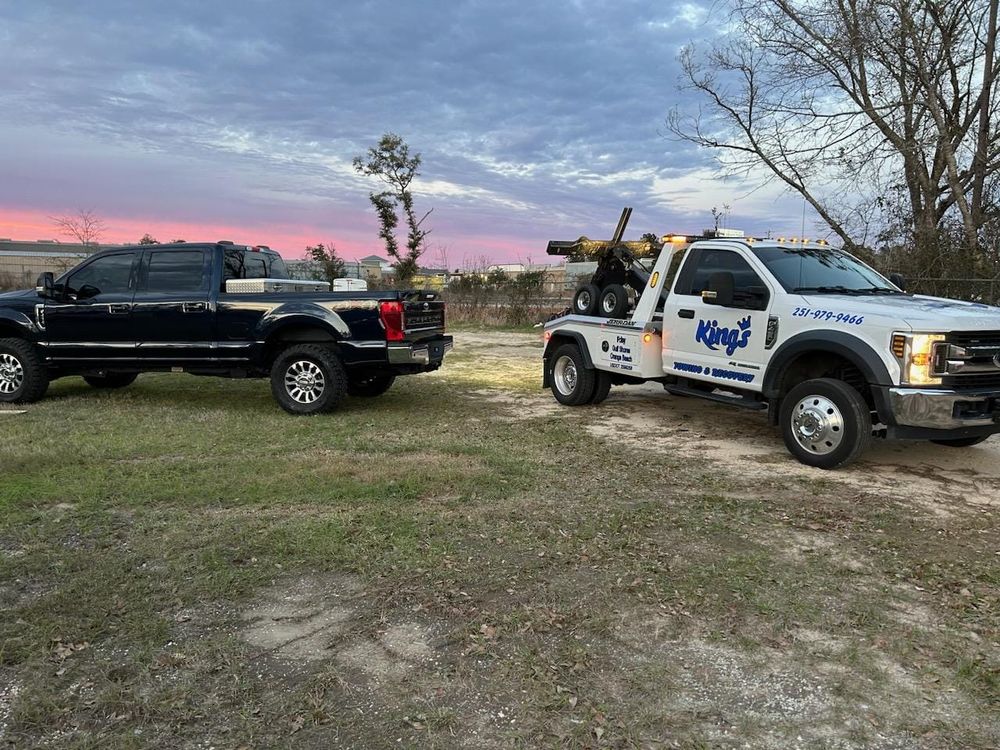 Towing for King's Towing and Recovery in Foley, AL