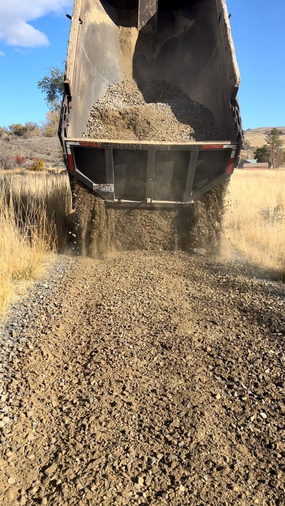 Grade work for Seymour Excavating in Omak, WA