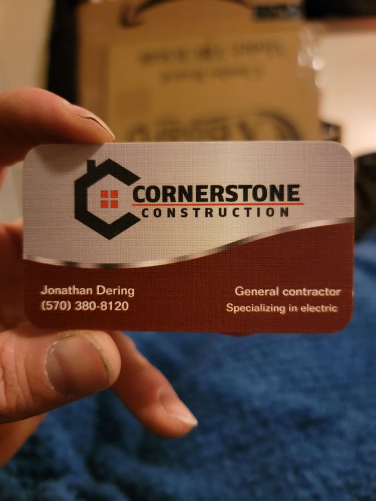 Construction for Cornerstone Construction LLC in Tamaqua, PA