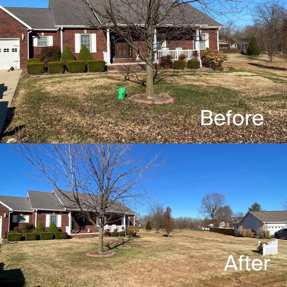 Spring Fall Clean Up for R & R Landscaping and Services, LLC in Poplar Bluff, MO