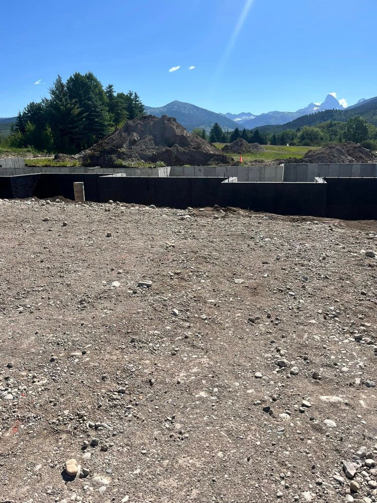 Flat WorkConcrete for A K Concrete in Tetonia, ID