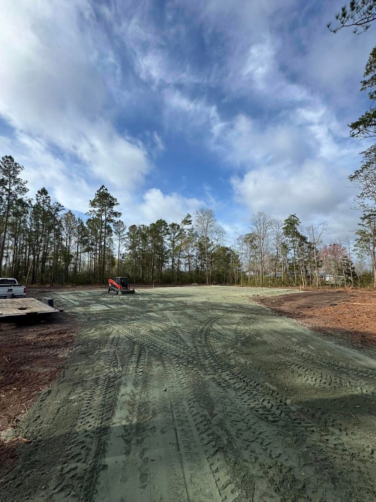 Excavating for Beards Creek Construction in Grantsboro, NC