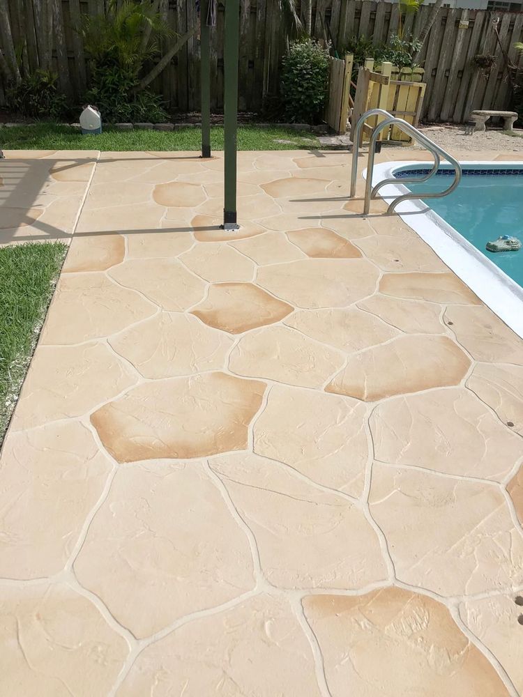 All Photos for Beautiful and Affordable Stamped Concrete by Castilla Concrete Finish Design Corp in Sunrise, FL