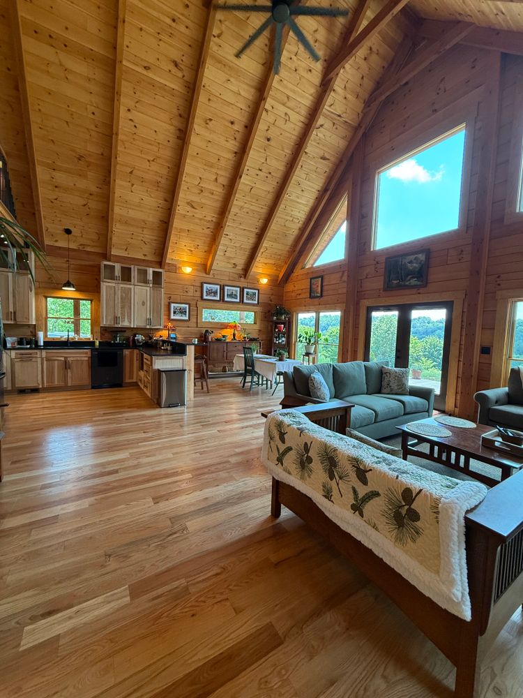 Interior Photographs for Rockbridge Home and Barns in Rockbridge County, VA