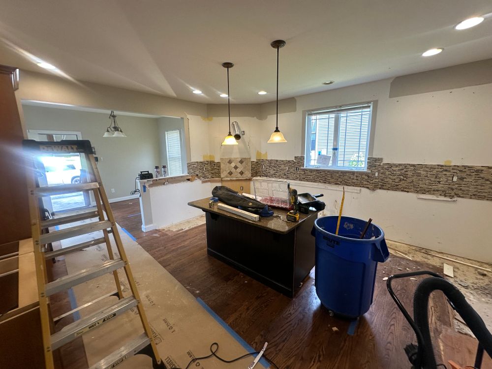 Parkside - deck & kitchen for Thomas J. Gorman Construction in Middletown, DE
