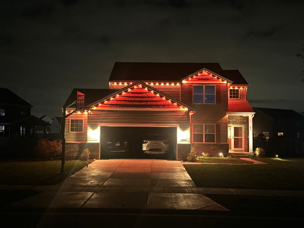 Outdoor Lighting for Risner Construction in De Motte, IN