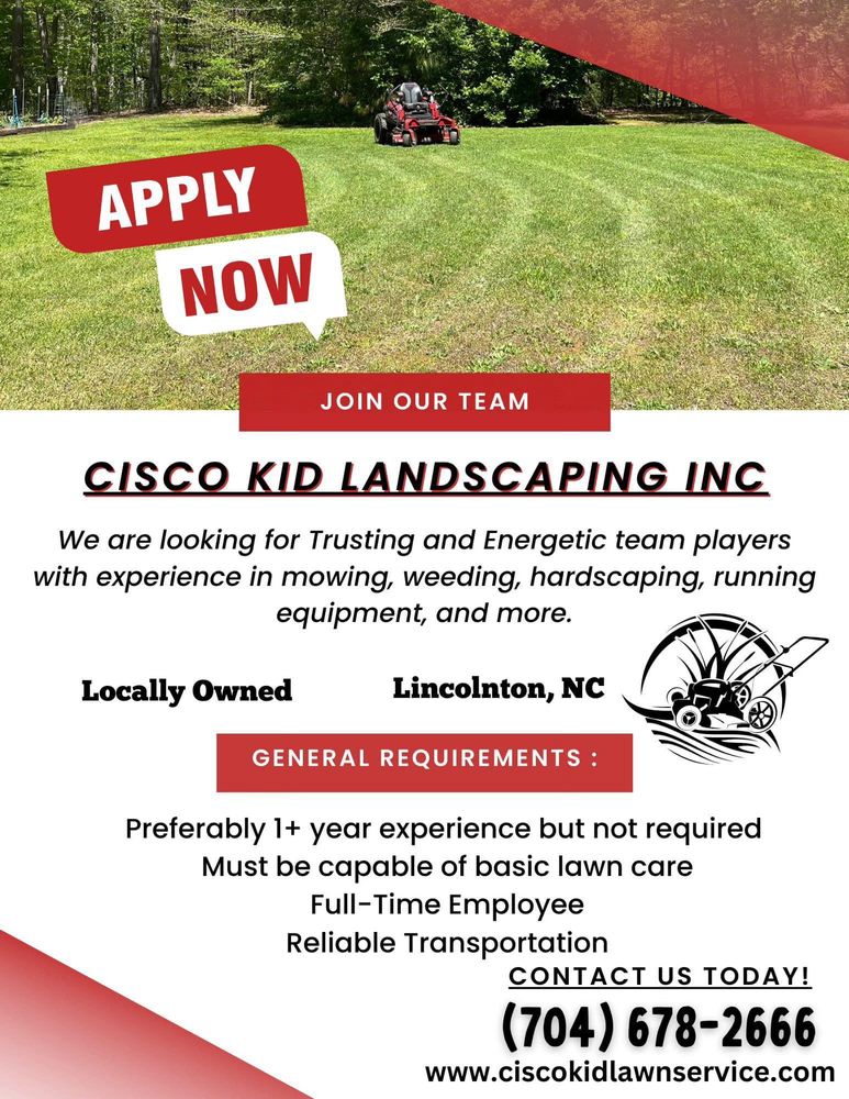 All Photos for Cisco Kid Landscaping Inc. in Lincolnton, NC