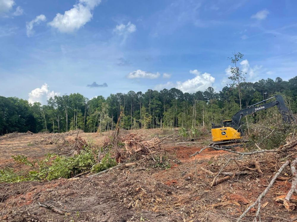 Excavating for Southern Land Improvements in Edgefield, SC