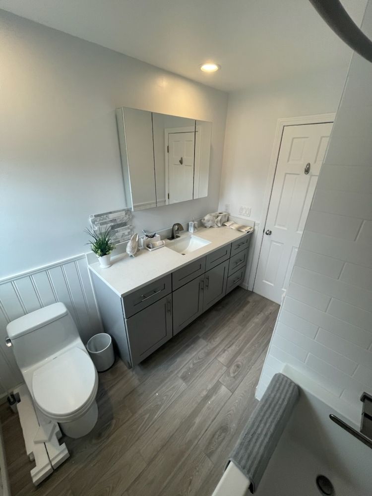 Bathroom Remodel for FAZIO Construction in New Milford, CT