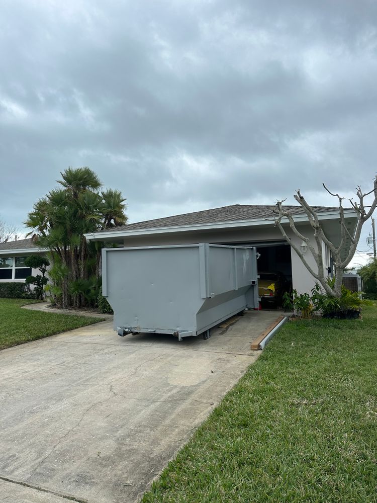 12 Yard Dumpster for Brevard Dumpsters in Palm Bay, FL