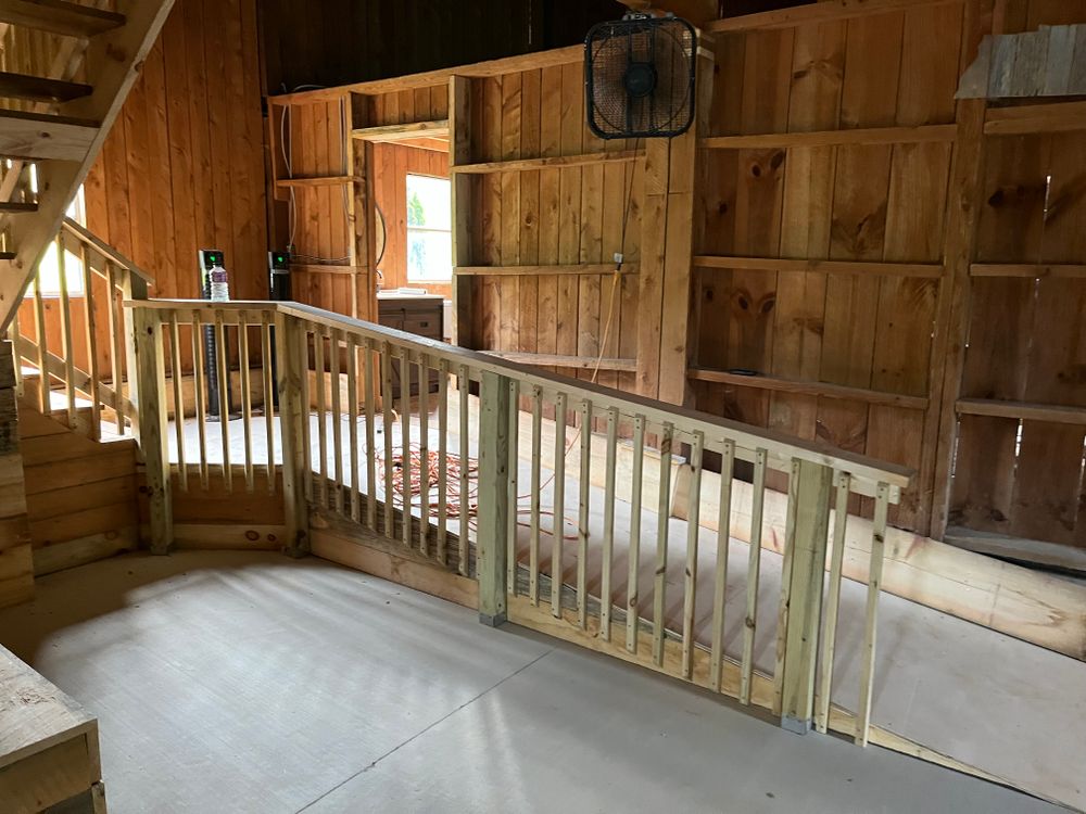 Barn remodel  for CM Construction in Erwin, TN