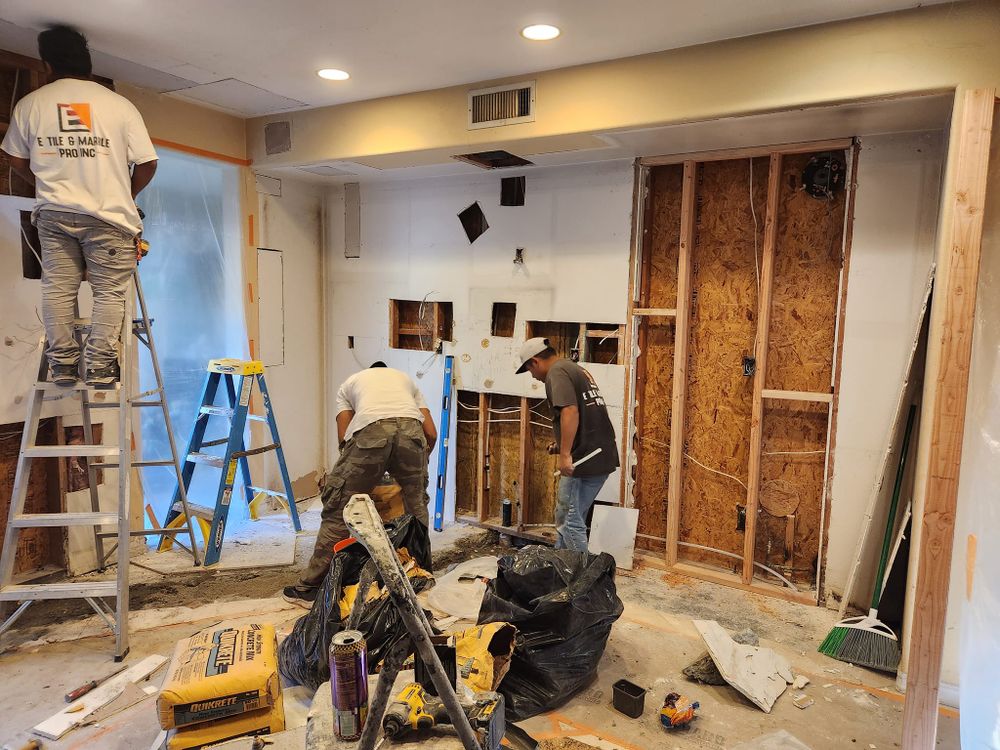 Exterior & Interior Renovations for E Tile & Marble Pro in Garden Grove, CA