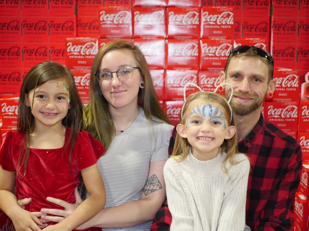 Coca-Cola Christmas Party Photo booth,Dj and 360 Booth services for 360 Media in Charleston, SC