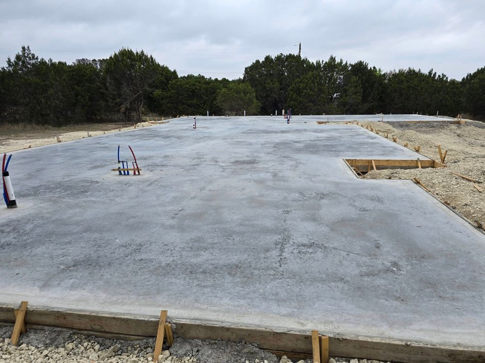 Enhance your home's appeal with our expert concrete services, including driveways, patios, and walkways. Our skilled team ensures durability and elegance in every project for a lasting impression. for Evant Backhoe & Construction in Evant, TX