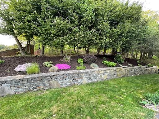 Full Landscape Redesign for Blades of Glory LLC in Cheshire, CT