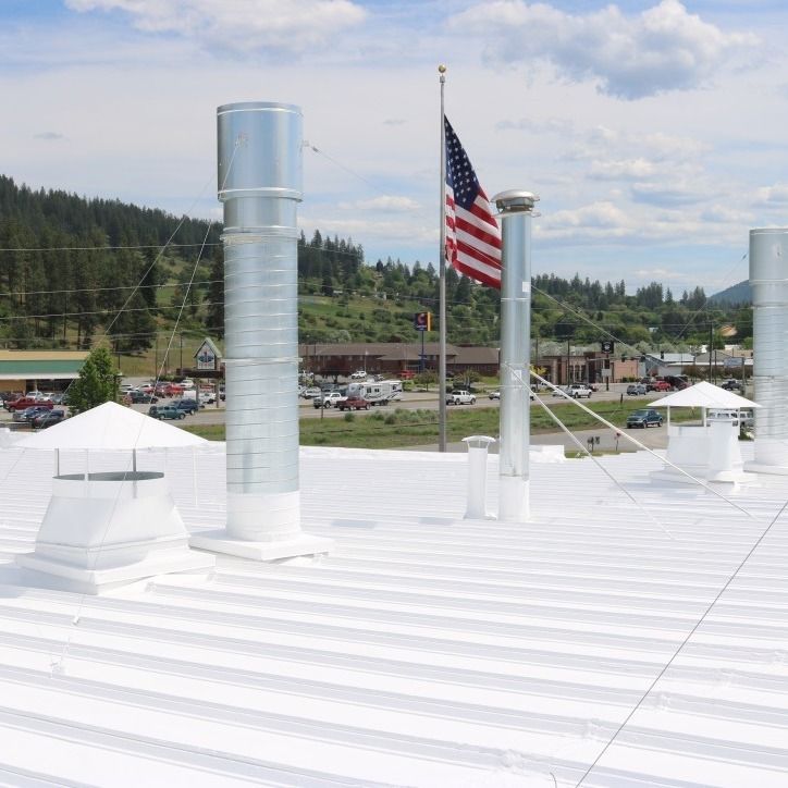 Our Commercial Flat Roof Coating service enhances the durability and longevity of your roof, providing seamless protection against weather elements. Trust us for expert roofing installation and maintenance solutions. for ProTech Roofing LLC in , Montana