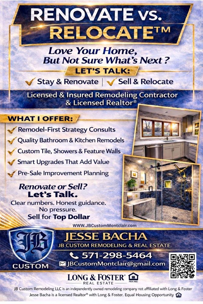 All Photos for JB Custom Remodeling in Montclair, VA