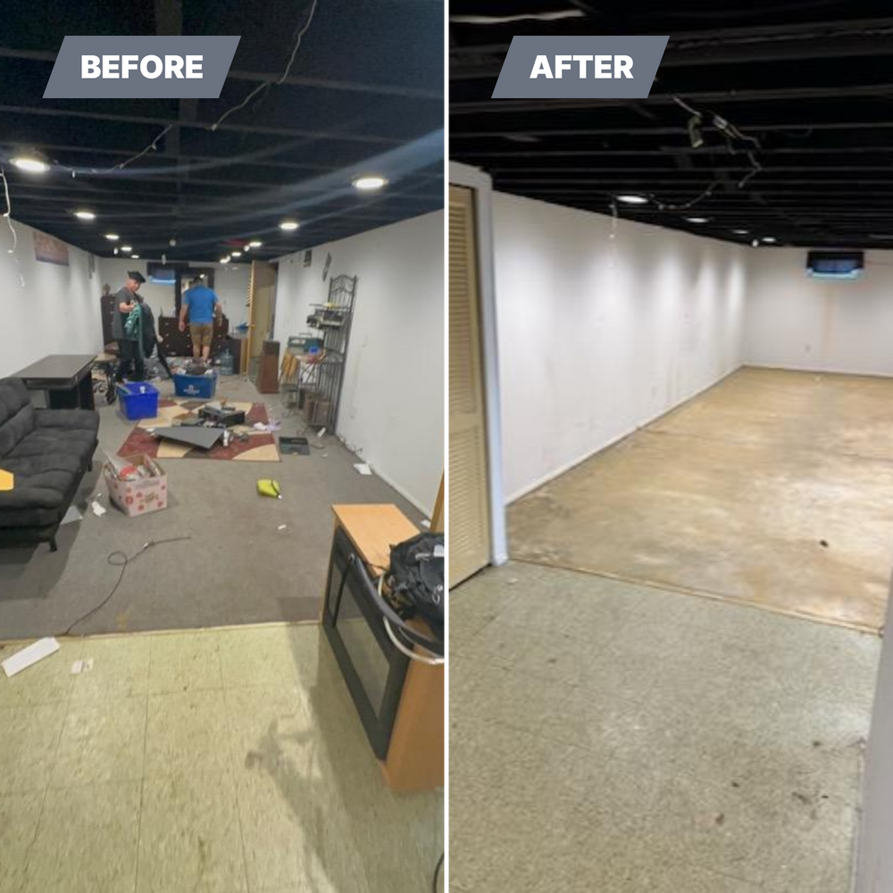 Before & Afters for Blue Eagle Junk Removal in Oakland County, MI