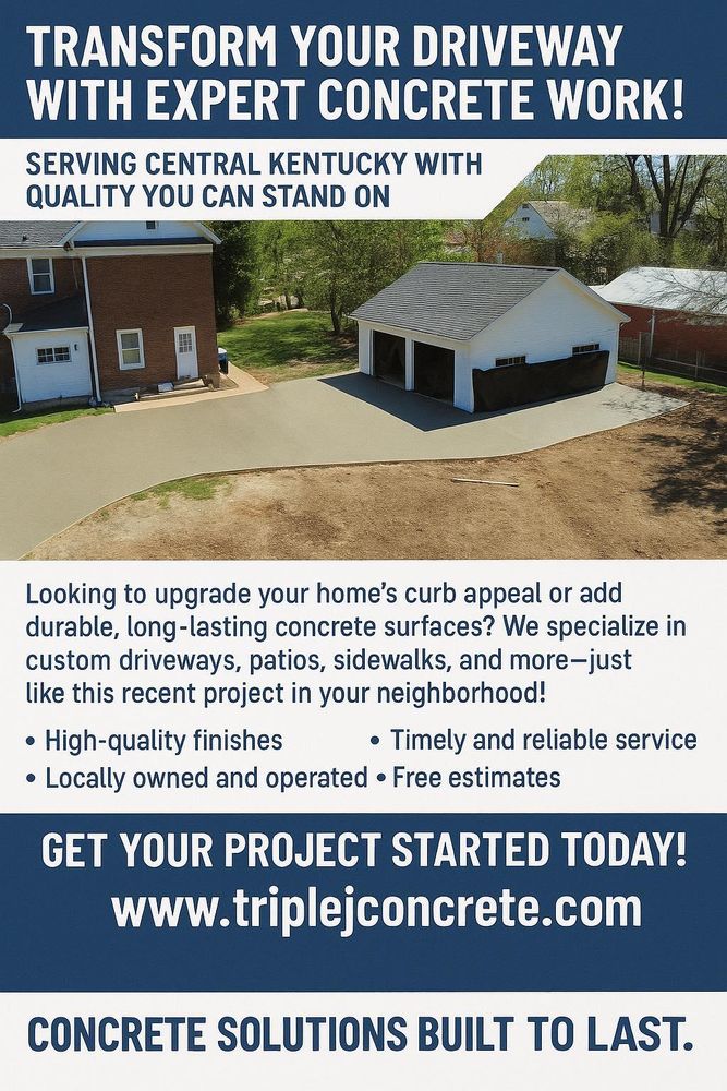 All Photos for Triple J Concrete in Lexington, KY