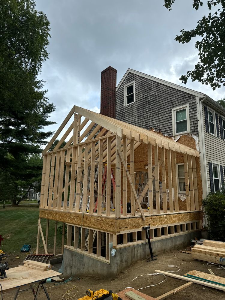 Additions for Belfort Builders in Kingston, MA