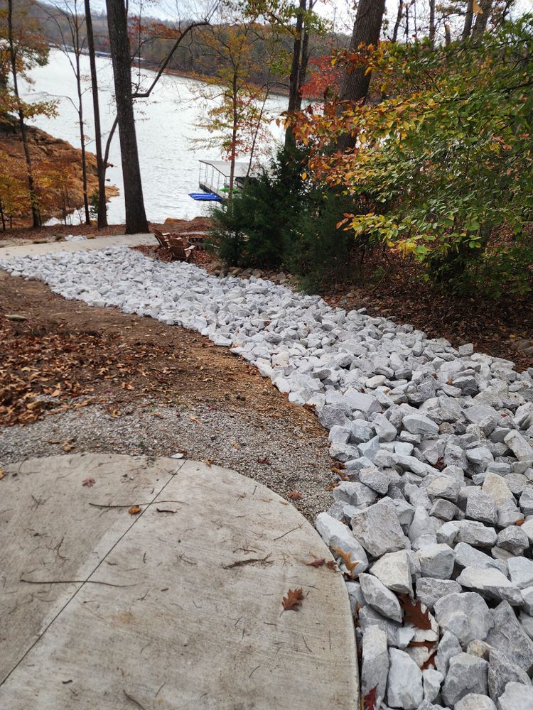 Our gravel work service ensures a stable and durable foundation for driveways, pathways, or landscaping projects, enhancing your property's appearance and accessibility with expertly installed high-quality materials to meet your needs. for Williams Lawn & Land in Sharps Chapel, TN