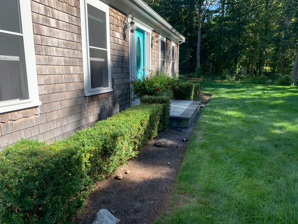 Mowing for Lawn Shark Landscaping in Monument Beach, MA
