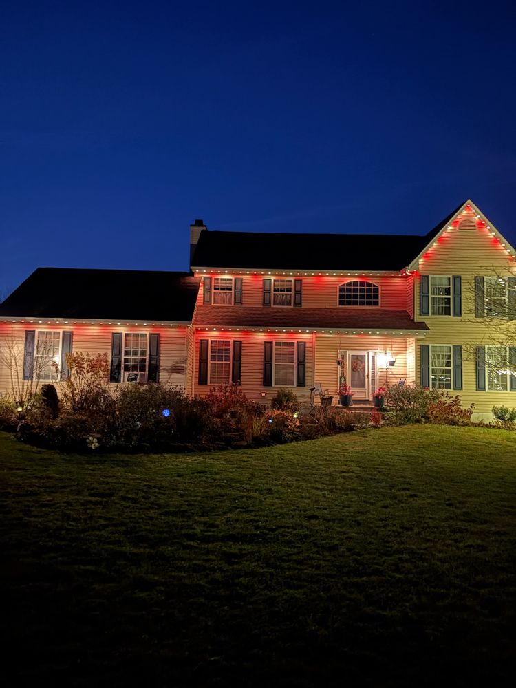 Permanent Lighting for Happy Holiday Christmas Lighting in Mullica Hill, NJ