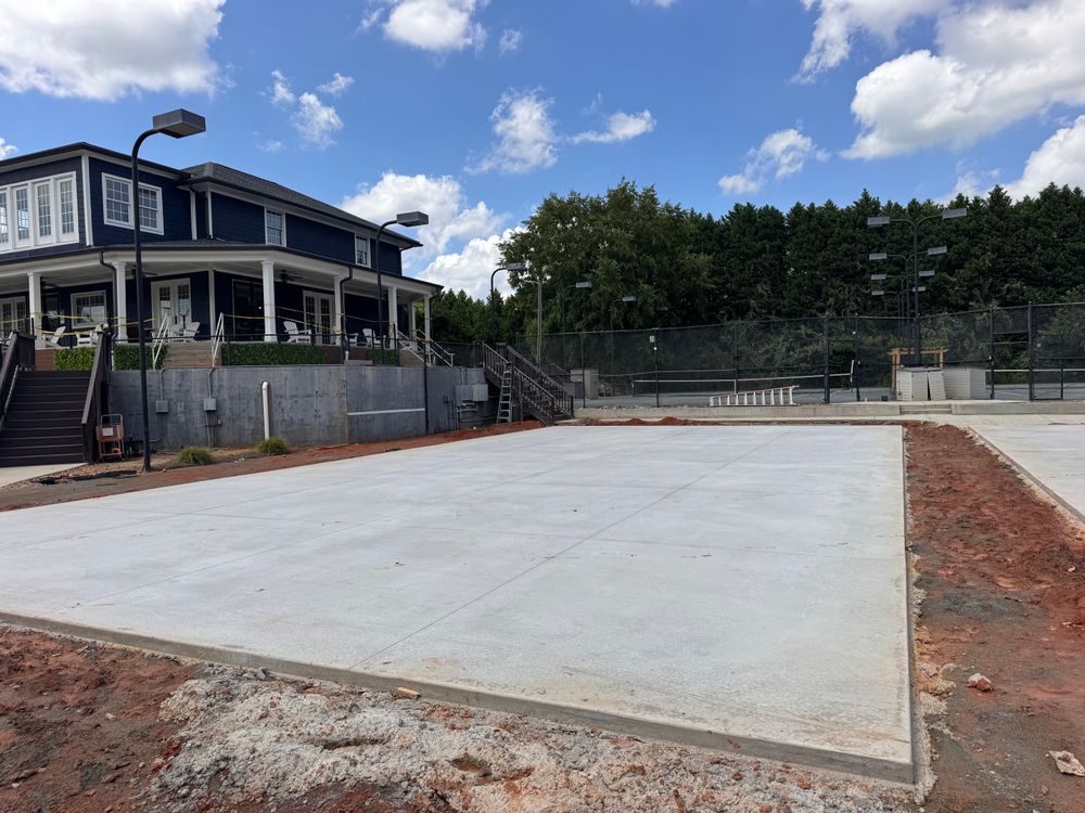 Monolithic slabs/jobs for Wenkel Concrete, LLC in Sherrills Ford, NC