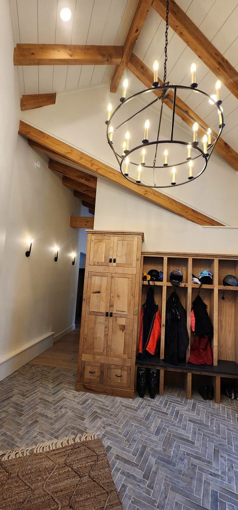 Kitchen Renovation for Merv Wilson Builder in Kingfield, ME