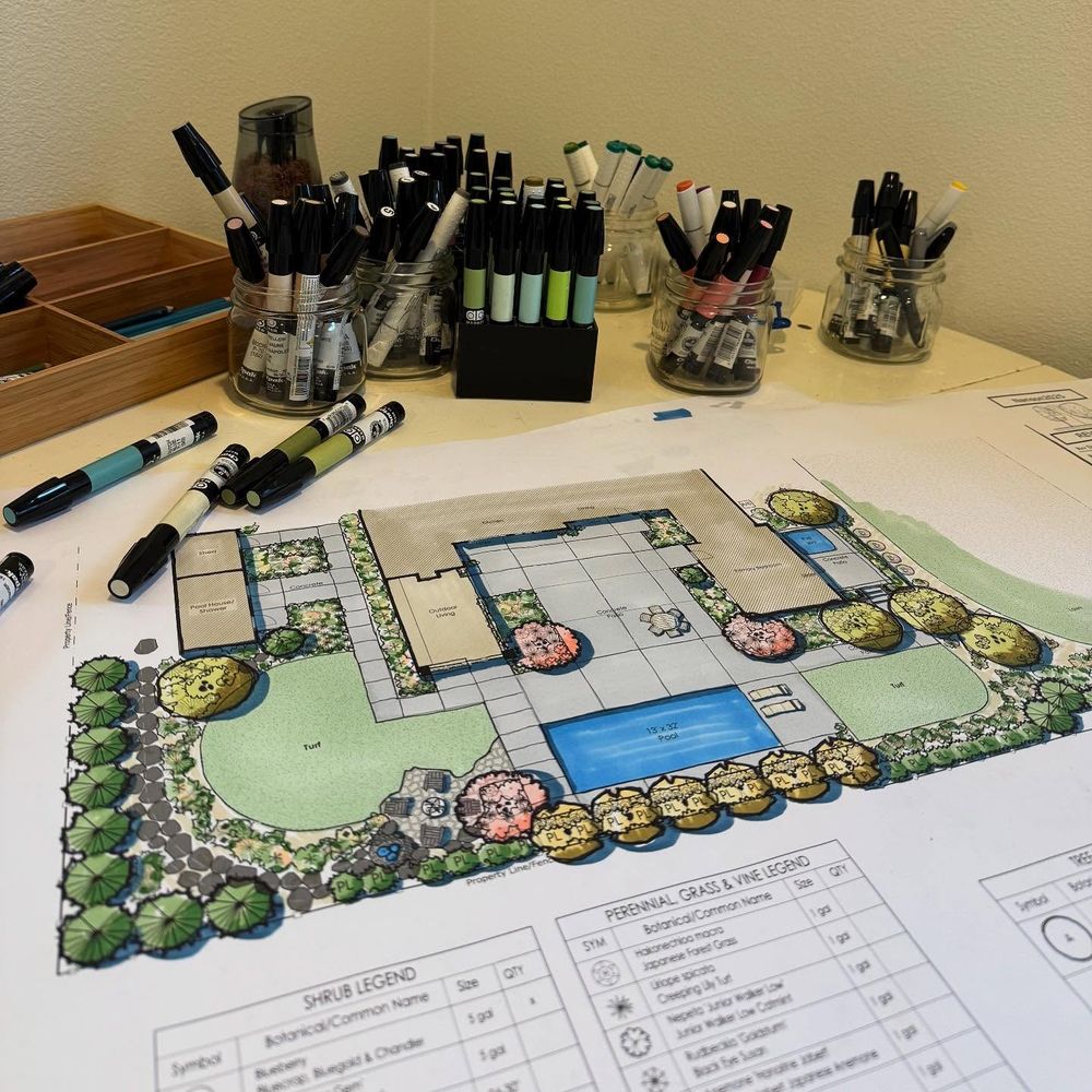 Transform your outdoor space with our expert Landscape Design services, creating beautiful and functional environments tailored to enhance your home's beauty while seamlessly integrating with nature's aesthetics. for Courtney Lewis Landscape Design in Portland, OR