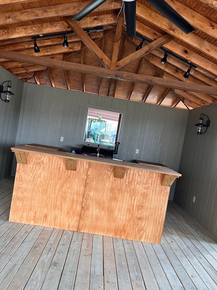 Mancave/ Outdoor Hangout Space for Mustard Seed Mansions  in Georgia, GA