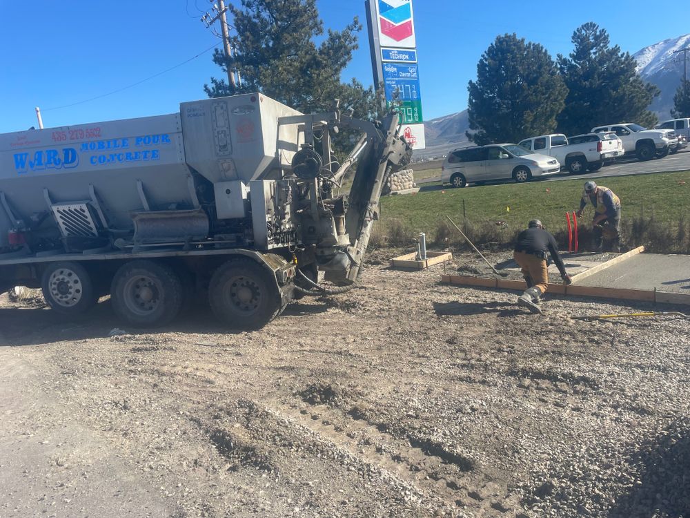 Work for Ward Mobile Pour Concrete in Tremonton, UT