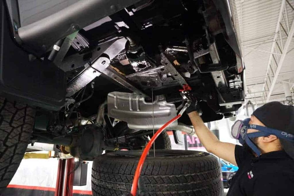 Protect your vehicle from rust and corrosion with our Undercoating And Rustproofing service. Our professional team will apply a durable coating to extend the lifespan of your car's frame and underbody. for Discount Window Tint Hawaii in East Honolulu, HI