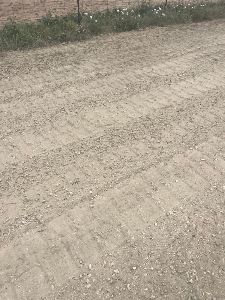 Power Raking for TS Land Mangement in Bigfoot, TX