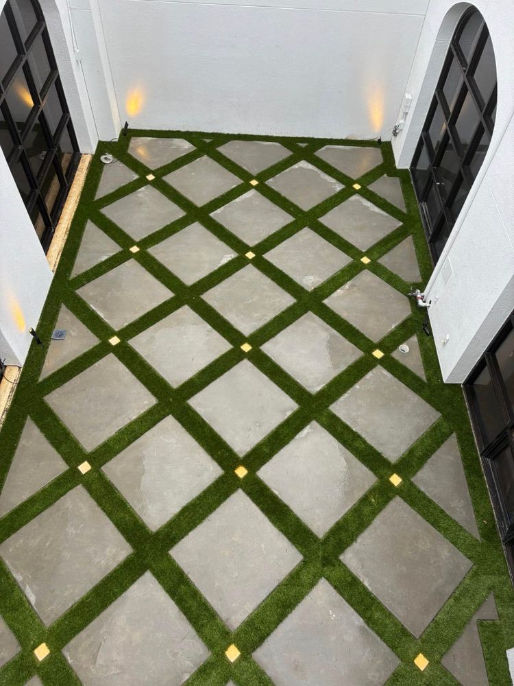 Hardscaping for Creative Edge Co. in San Antonio, TX
