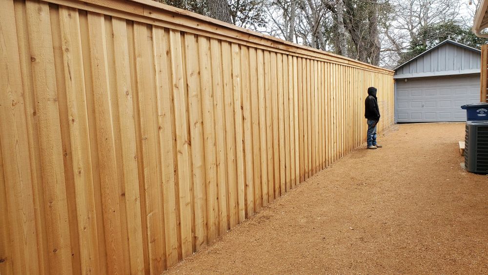 Enhance your home's privacy and curb appeal with our expert wood fencing service, offering durable materials, custom designs, and professional installation to seamlessly integrate into your landscape. for Cortez Landscaping Services in Mesquite, TX