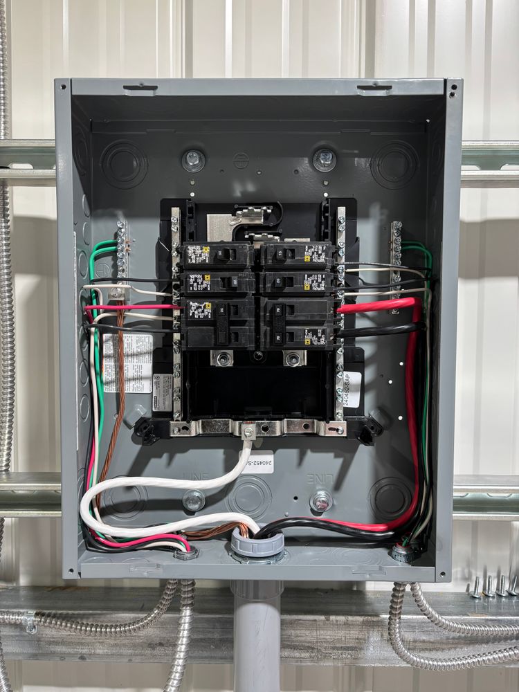 Our New Construction- Shop Wiring service offers expert lighting installation and repairs to ensure your new shop is efficiently equipped with high-quality lighting and receptacles for optimal functionality and safety. for Southern Circuits in Prairieville, LA