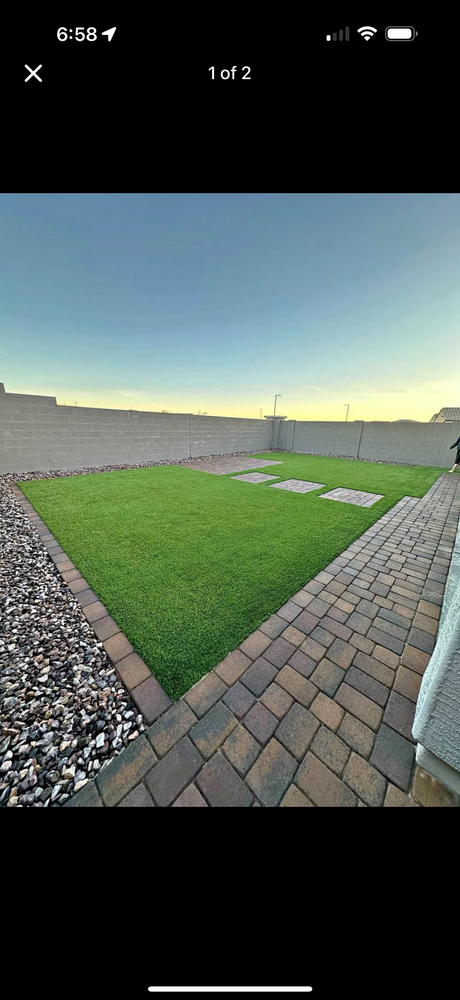Enhance your outdoor living with our expert turf installation, to create a beautiful and maintenance-free space for relaxation and entertainment at home. for Longley Construction in Algodones, NM