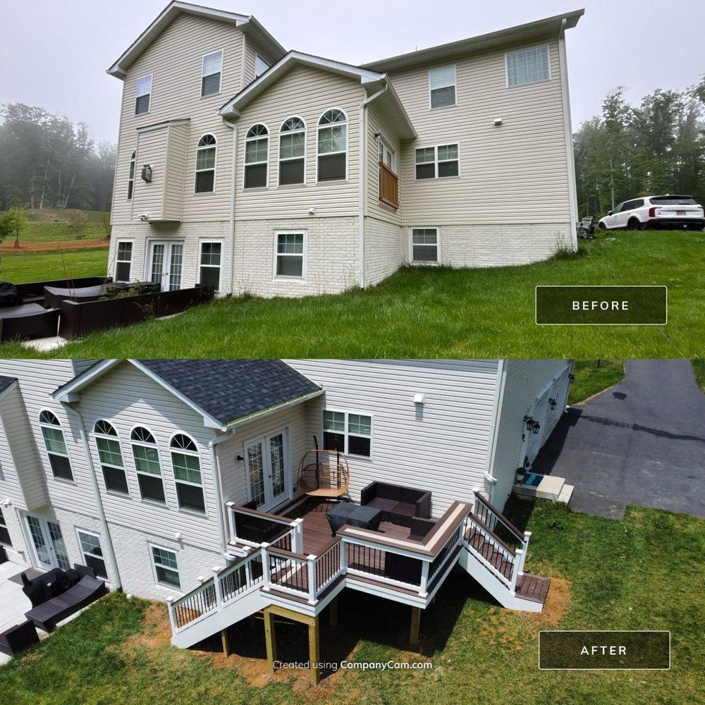 Decking for Keyes Exteriors in Stafford, VA