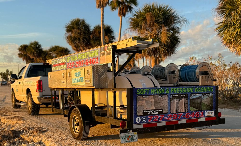 Professional Equipment for Foreshore Pressure Cleaning Services Inc in Holiday, FL